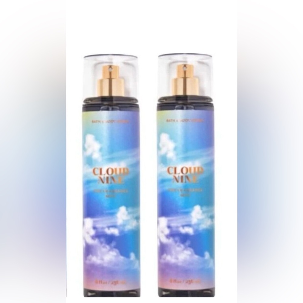 Bath & Body Works CLOUD NINE Fragrance Mist Spray 8 fl oz x 3
